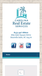 Mobile Screenshot of carolinarealestateservices.com